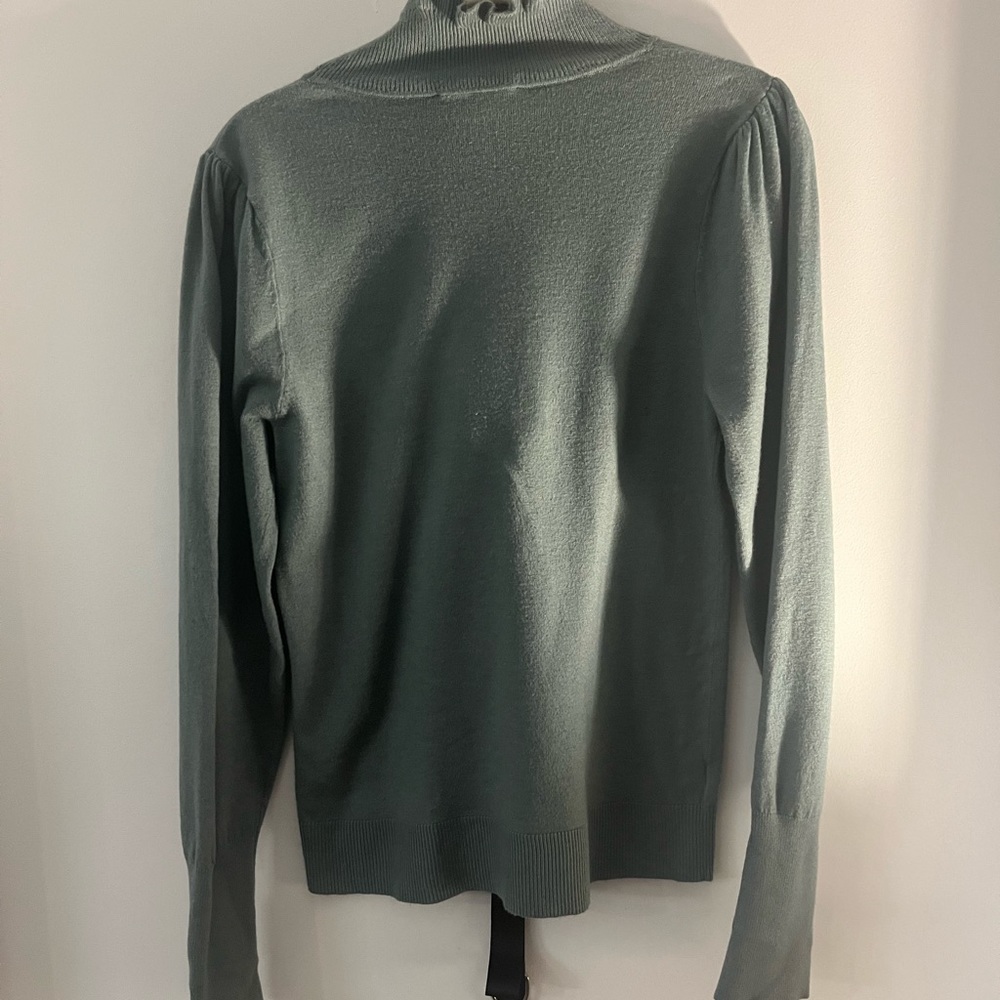 Ann Taylor Ruffle Neck Sweater